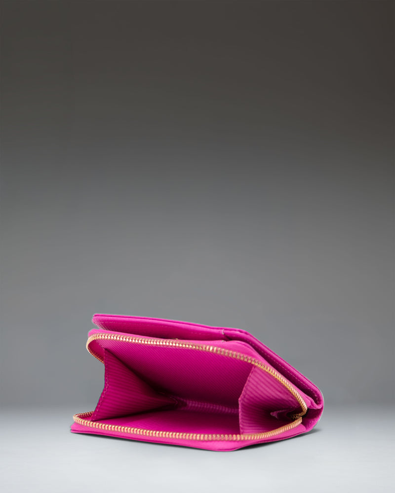 Herschel Supply Co. Georgia Wallet in Rose Violet vegan leather.