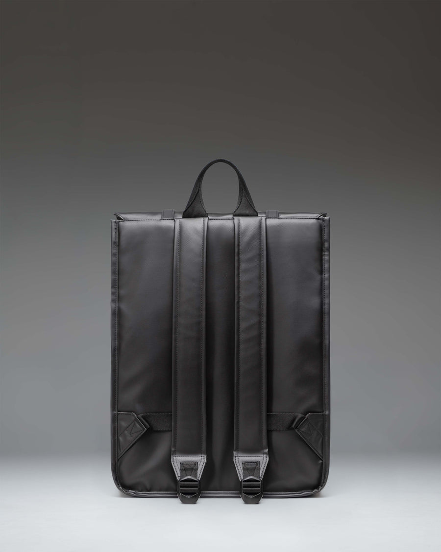 Herschel Supply Co. Survey Backpack in black, alternate view showing the clean, classic design.