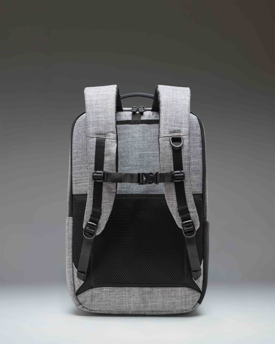 Herschel Supply Co. Kaslo Travel Backpack Tech in Raven Crosshatch.