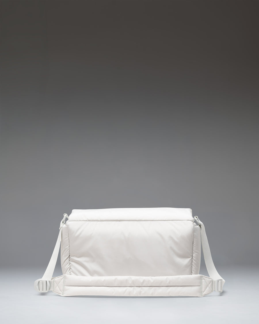 Herschel Supply Co. Cloudform Crossbody bag in Metal gray color.