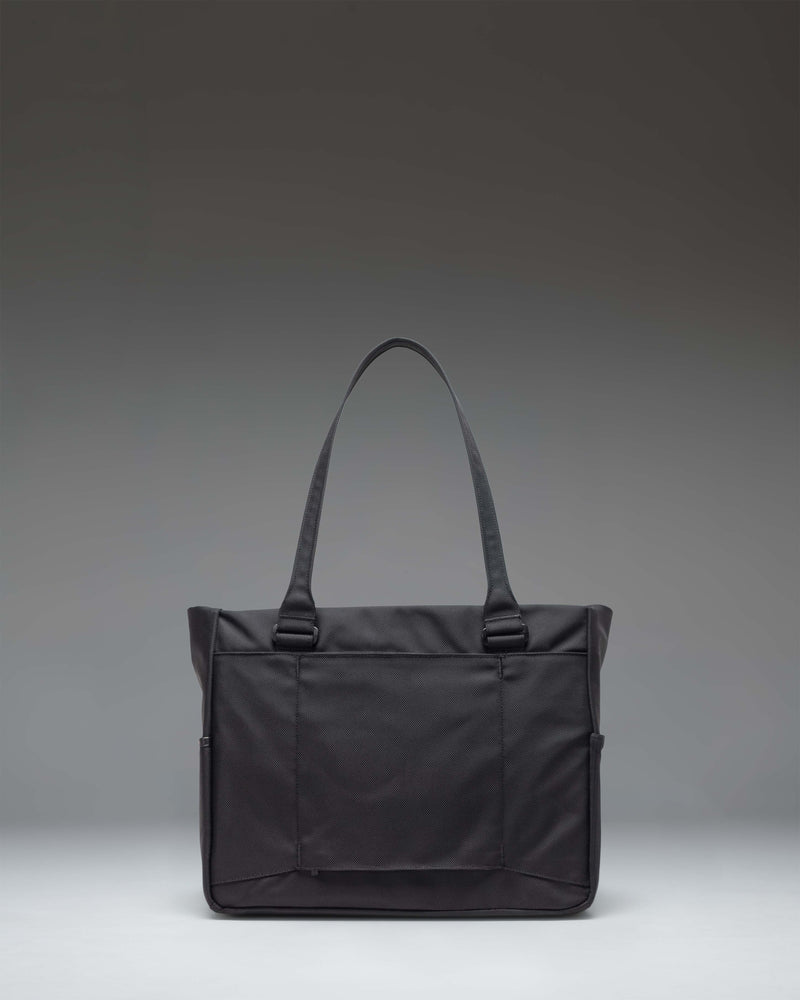 Black Herschel Supply Co. Kaslo Tote Tech Cordura bag, alternative view.