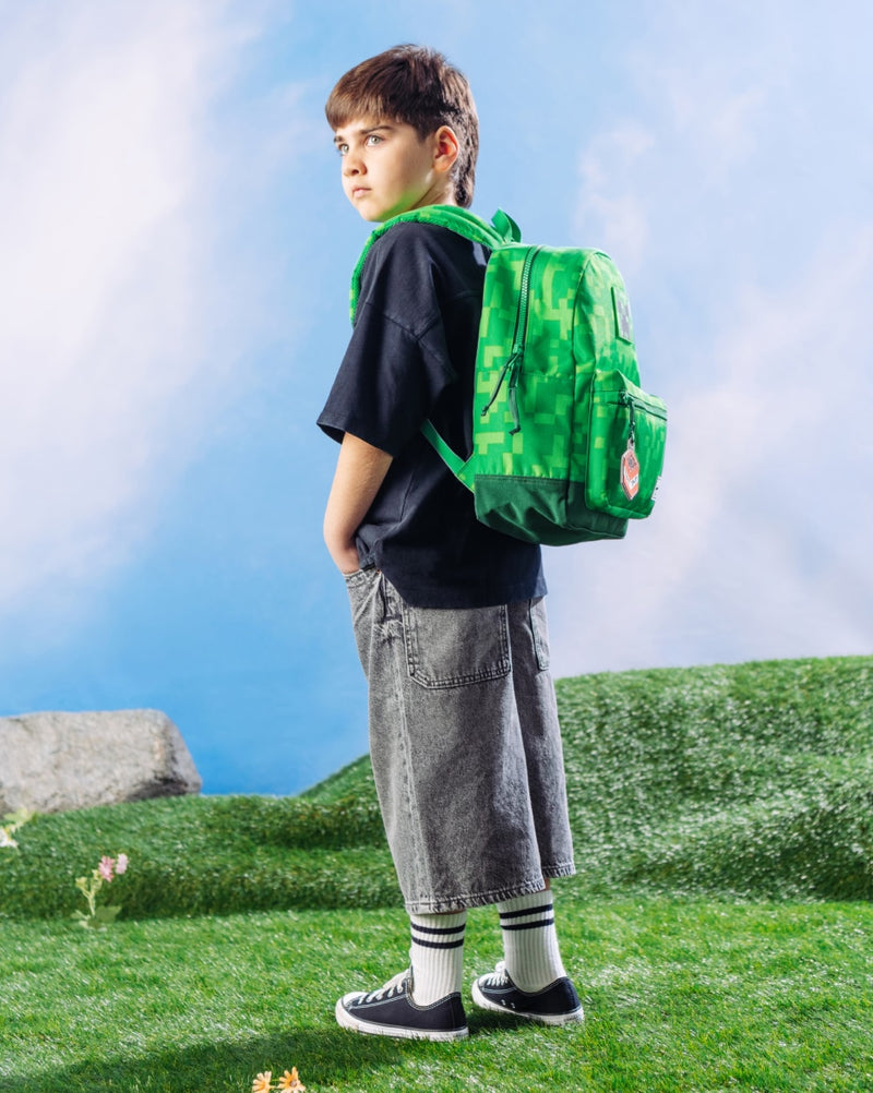 herschel backpack boy Heritage Kid's | Black/Saddle Brown and fun in a perfectly kid Minecraft Herschel Heritage Kids Backpack