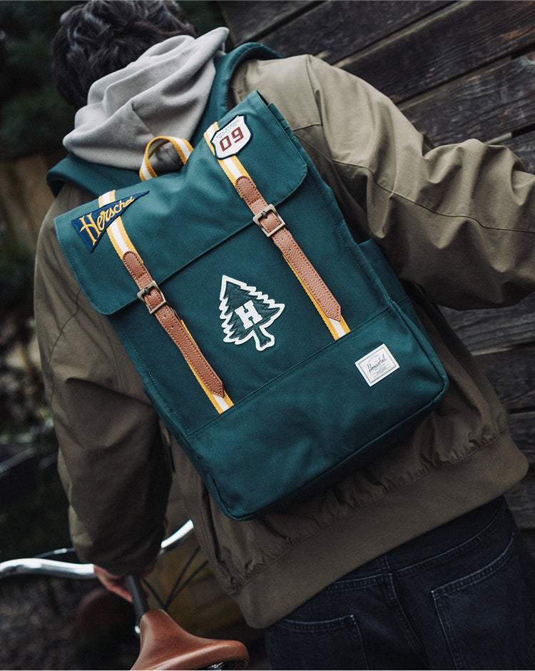 Herschel Survey Backpack in Patches Green Gables.
