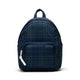 Tartan Plaid Black Iris