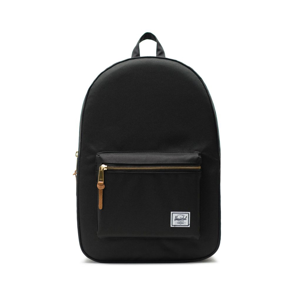 Image of a black herschel settlement backpack