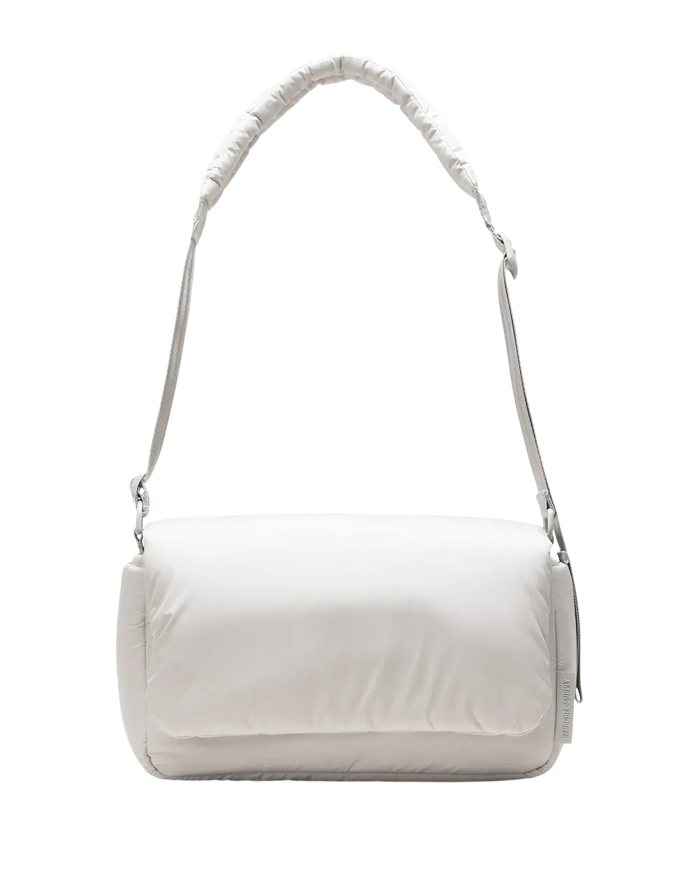 A product shot of the Herschel Supply Cloudform Crossbody in Metal