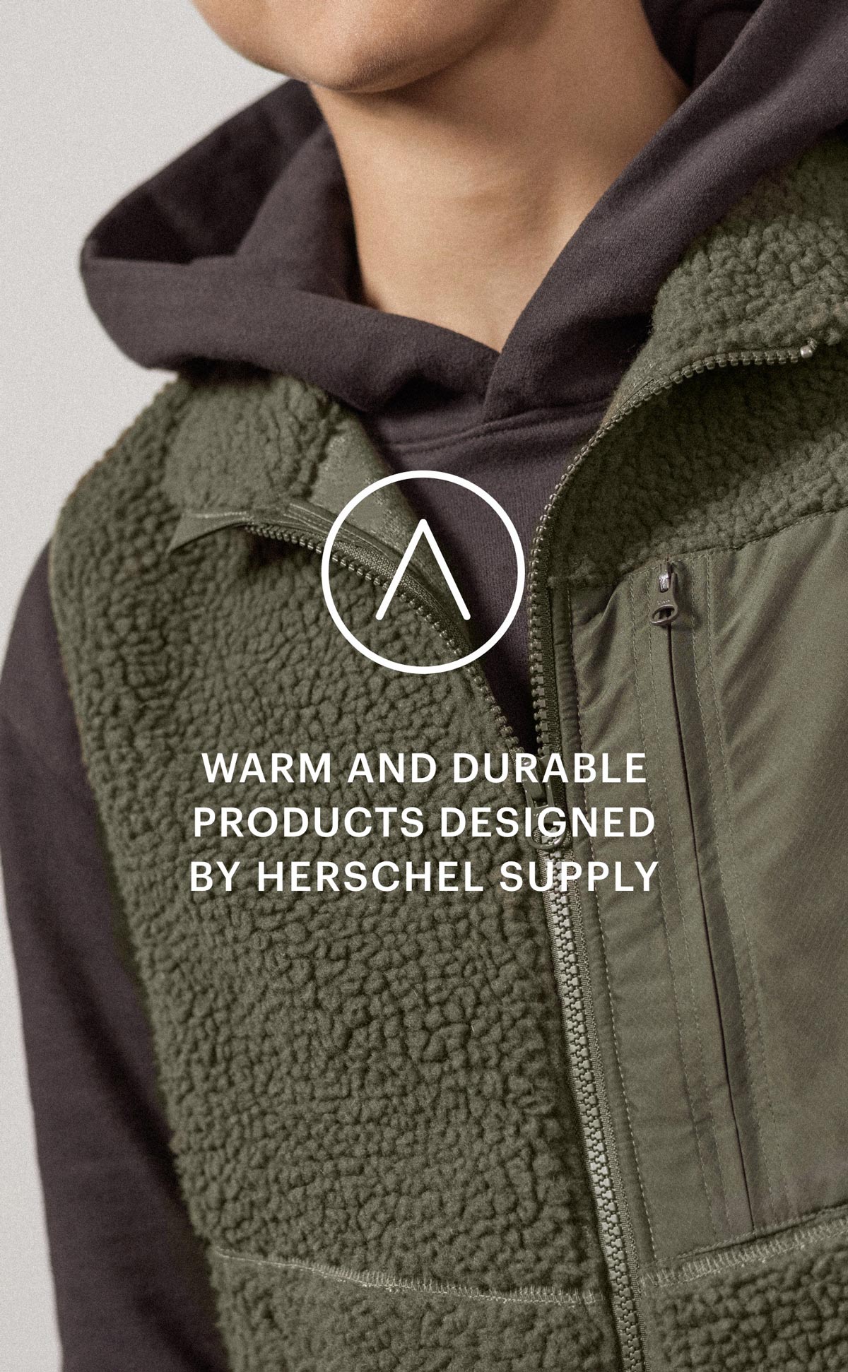 high pile fleece hoodie