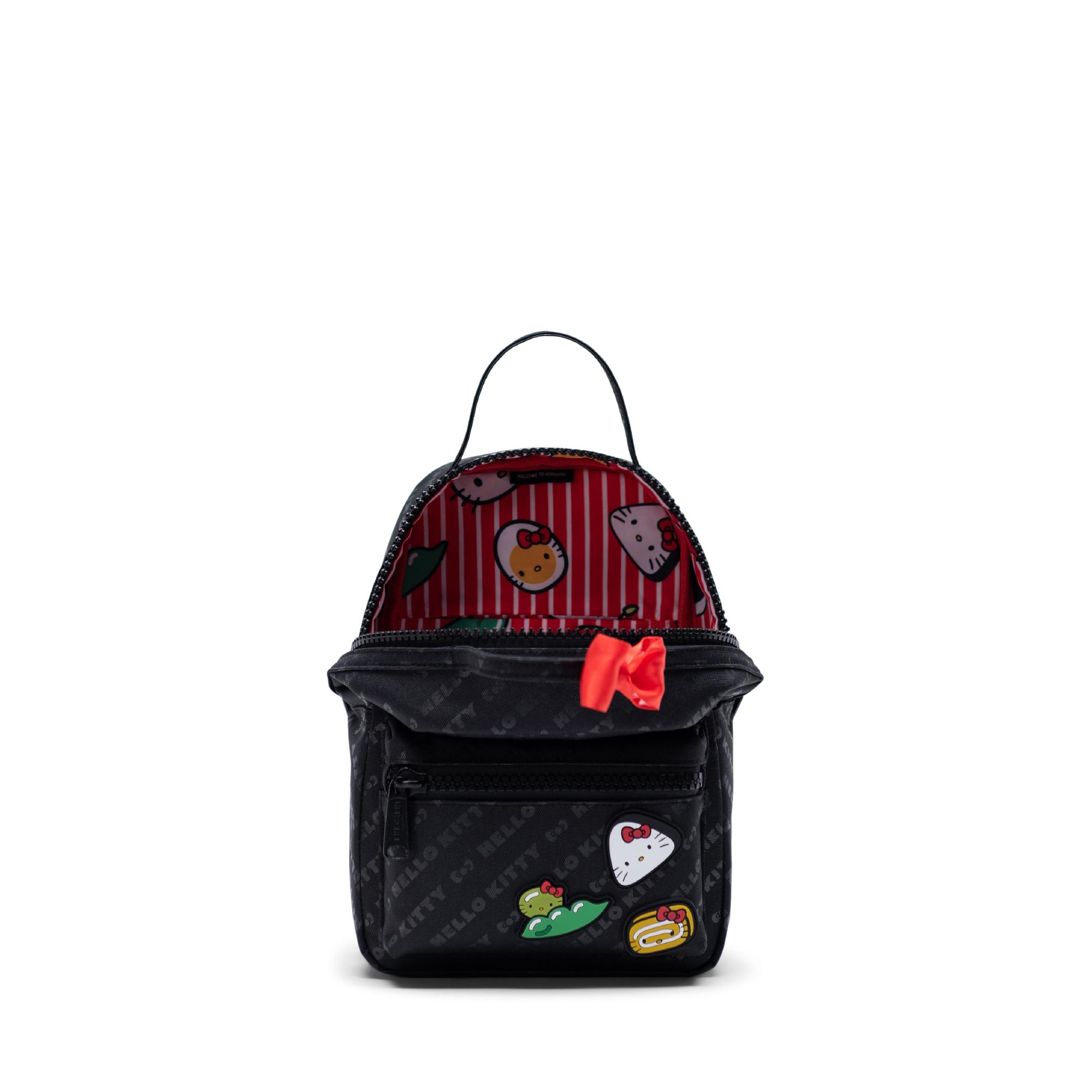 Herschel hello 2024 kitty backpack black