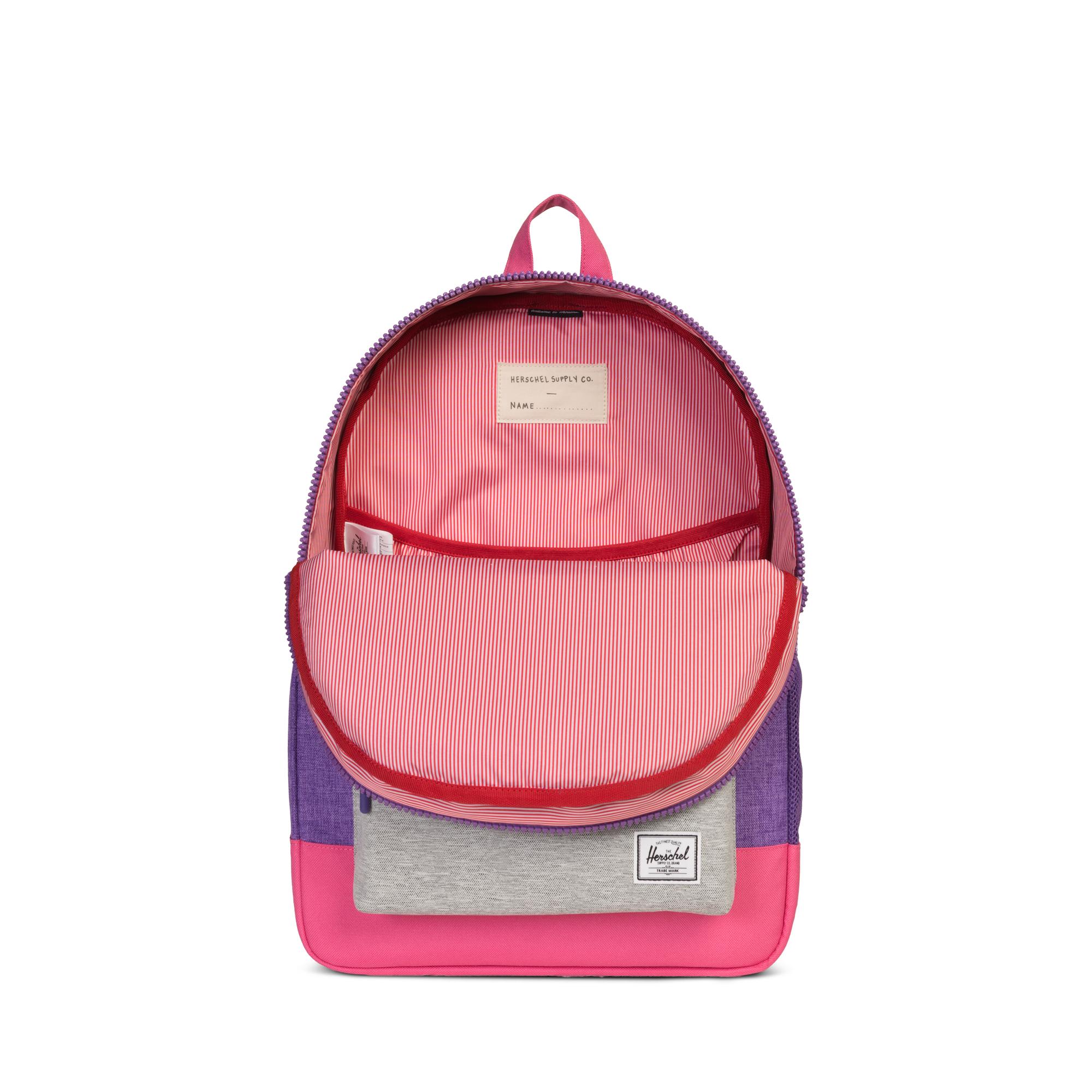 Herschel Kids Supply Heritage XL Youth Backpack Polka Dot Fandango Pink One Size