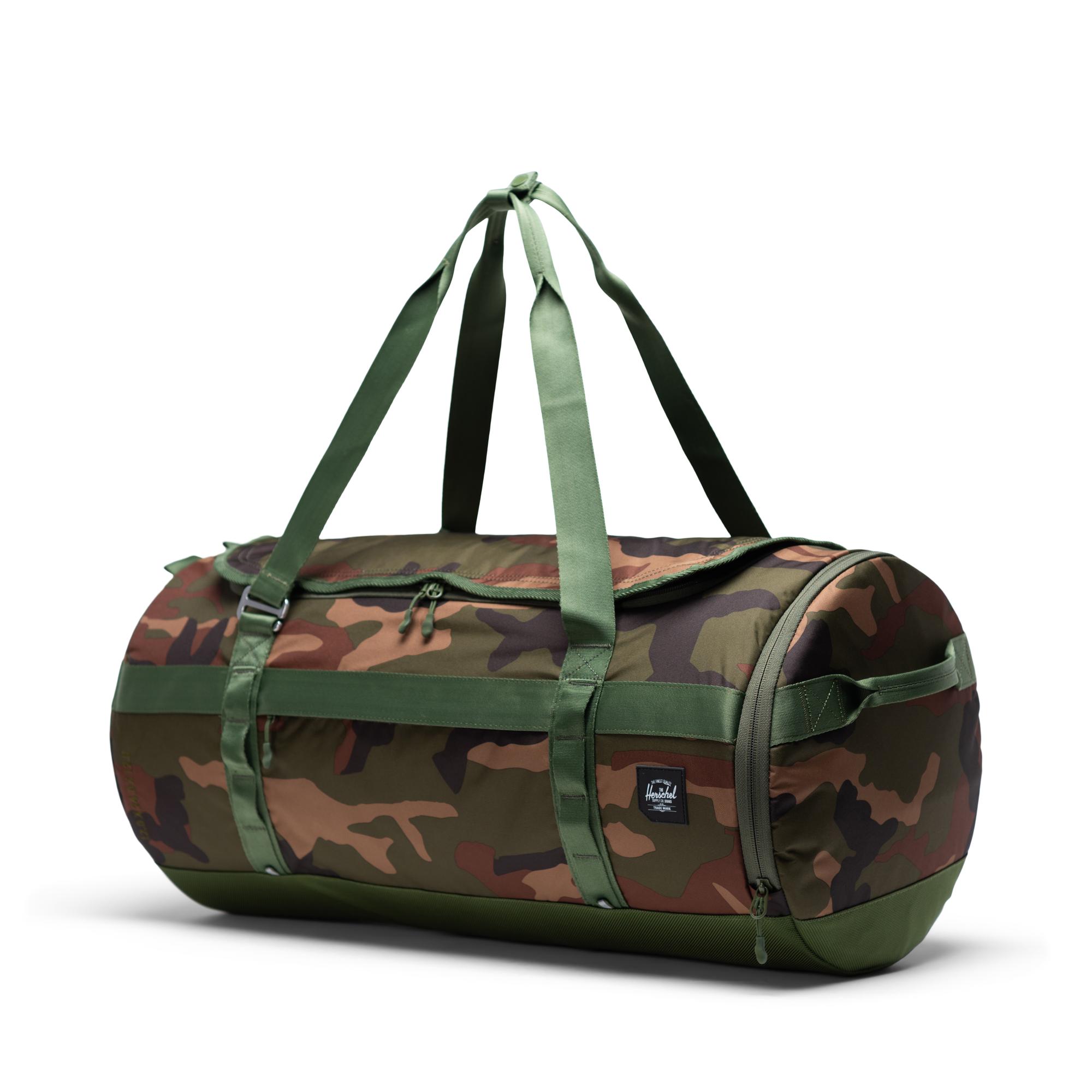 Herschel camo duffle Clearance