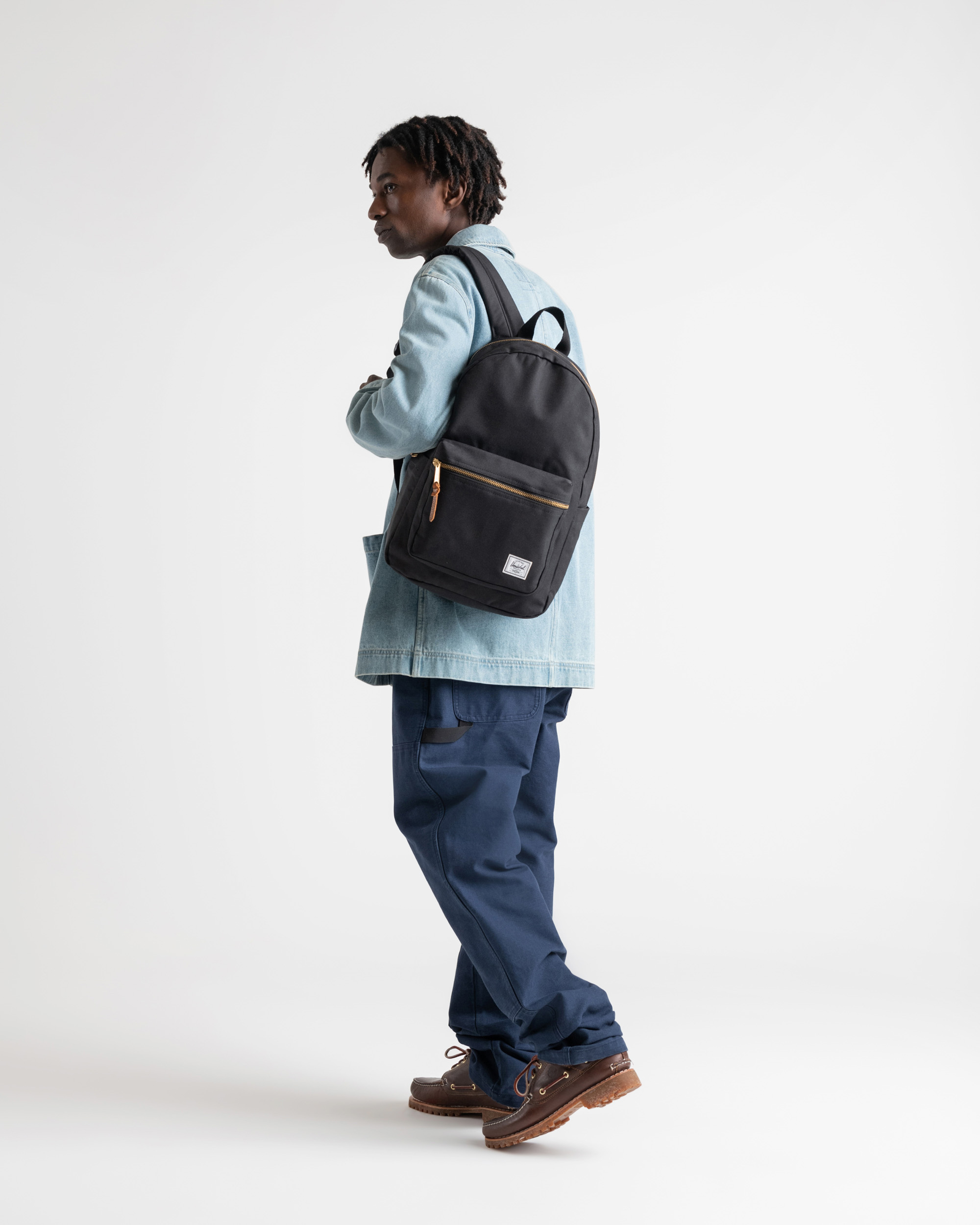 Grey herschel online settlement backpack