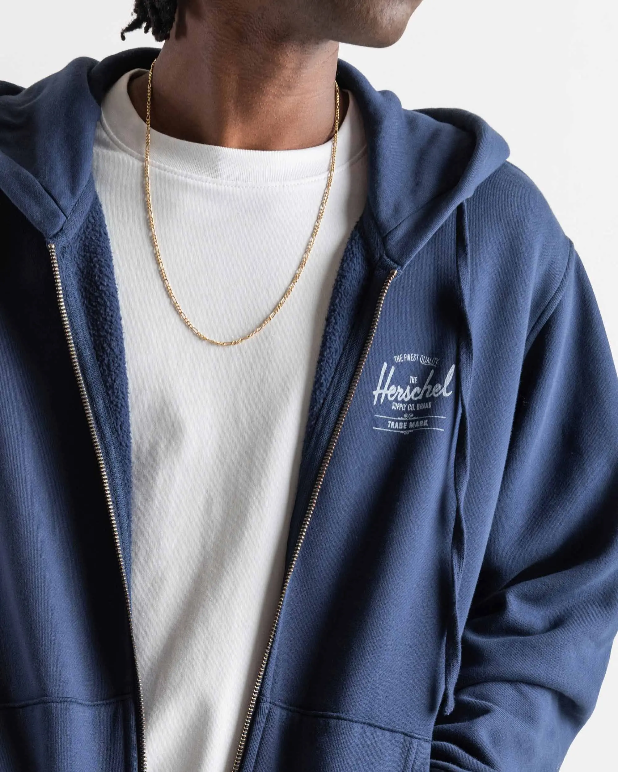 Basic Zip Hoodie | Men's