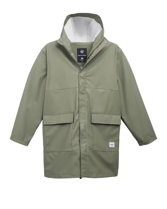Long Classic Rain Jacket Men's
