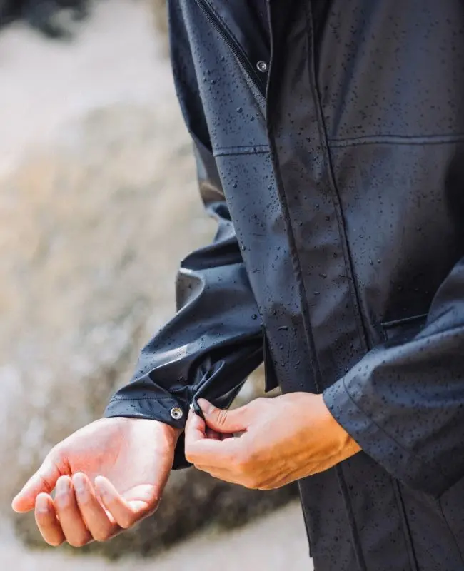 Long Classic Rain Jacket Men's