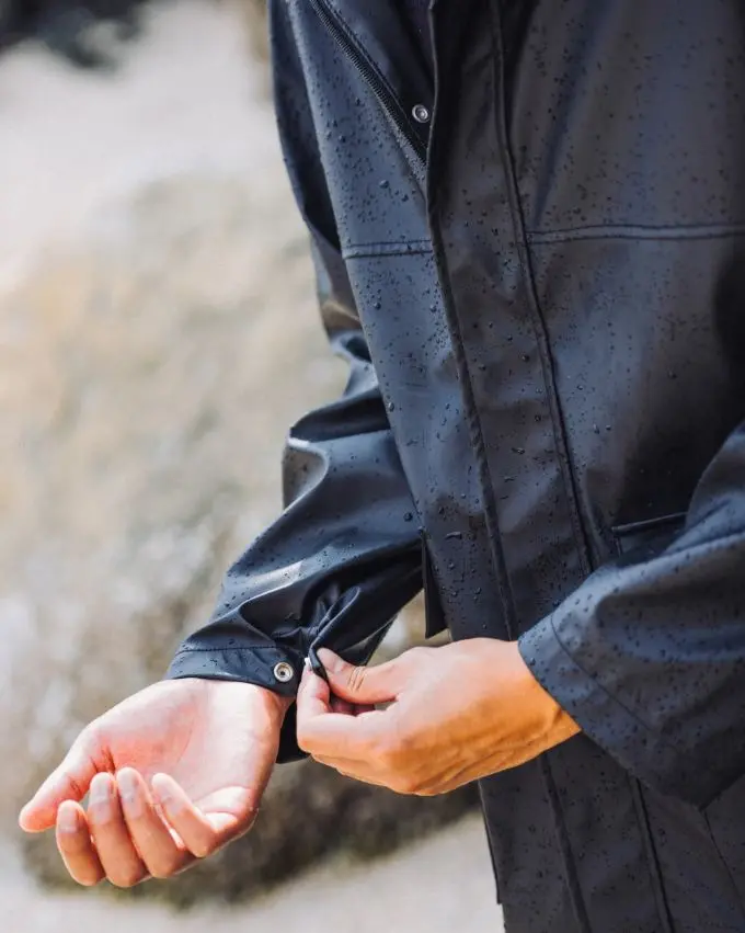 Long Classic Rain Jacket Men's