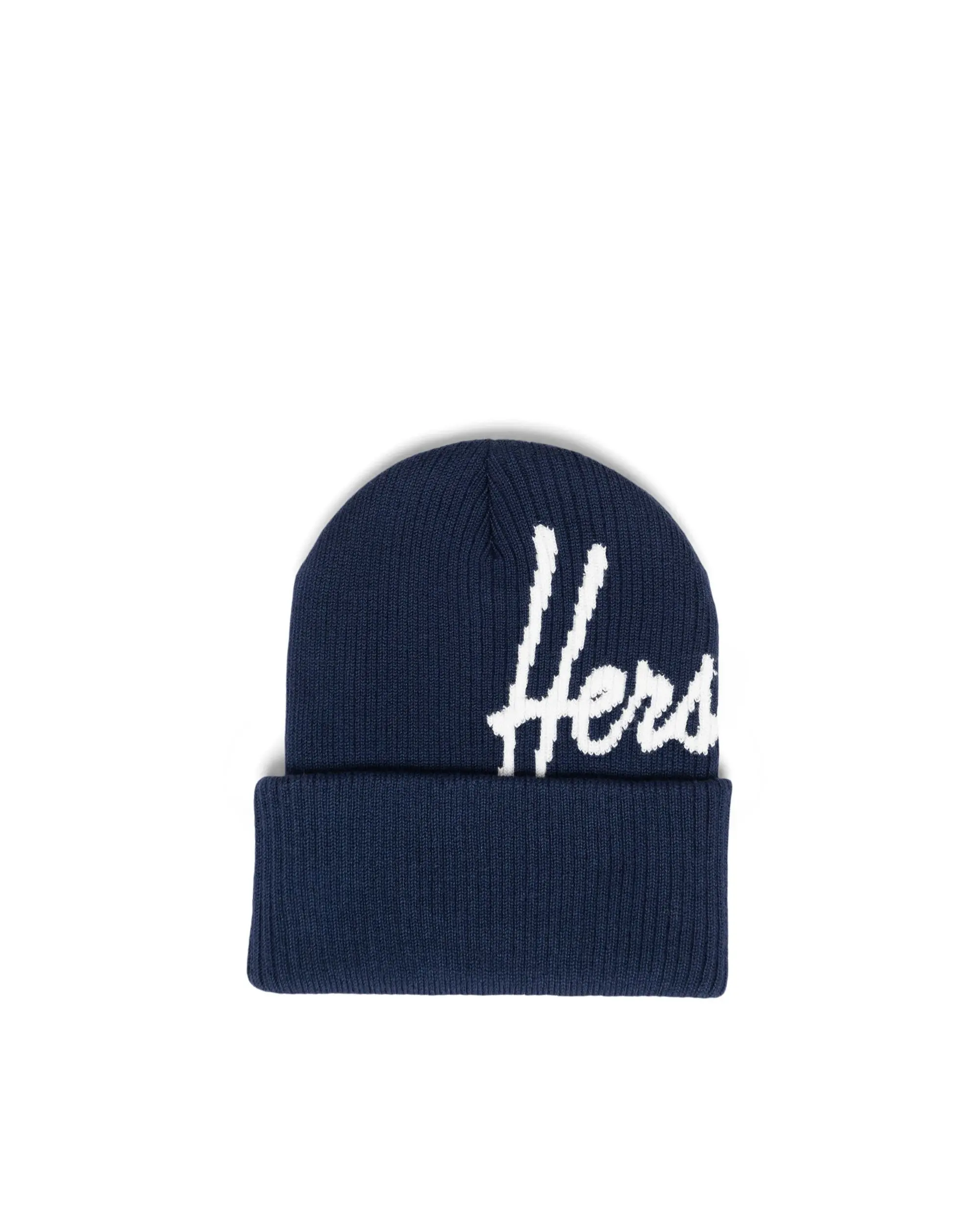 Elmer Script Ribbed Beanie