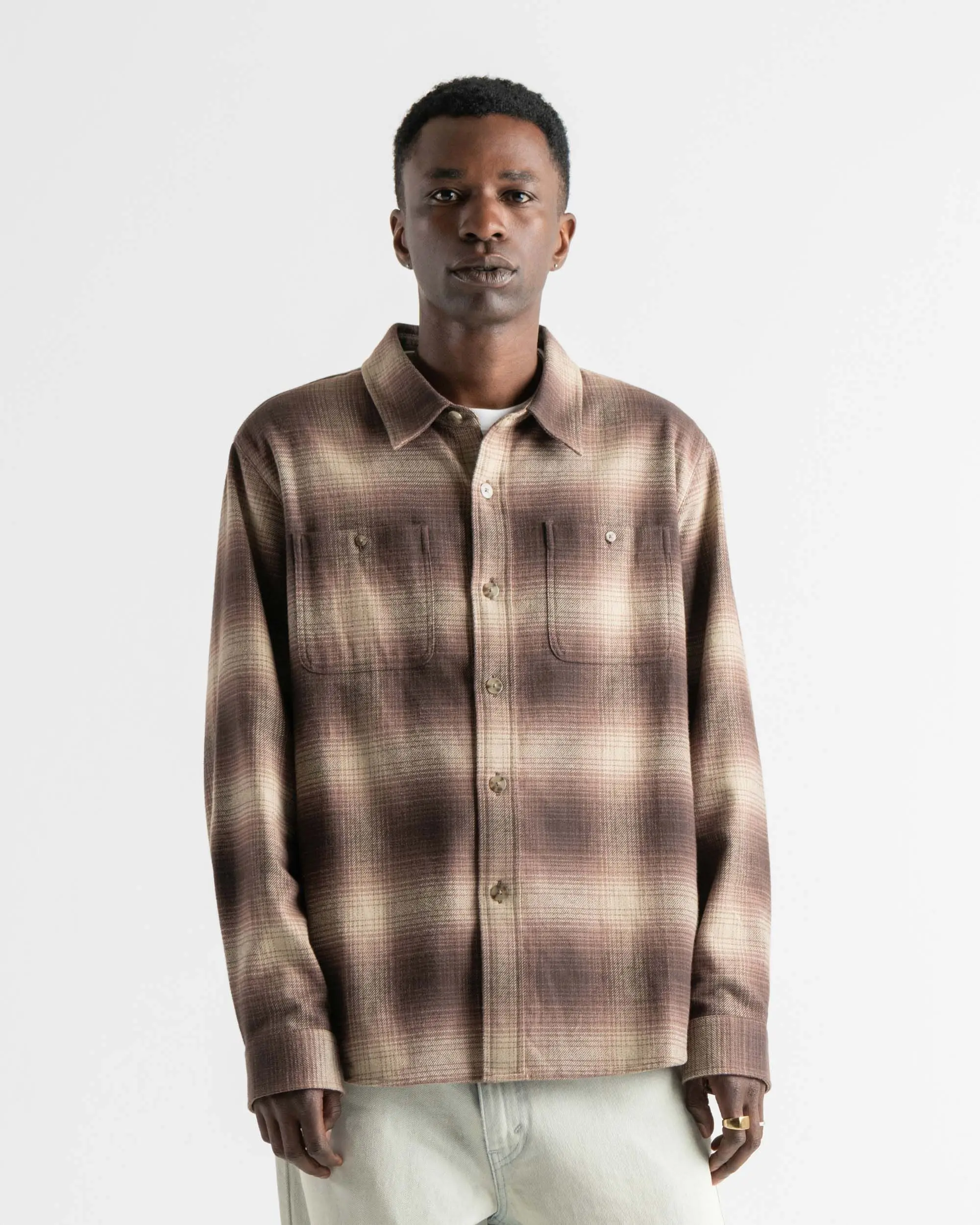 Button Down Flannel Men's
